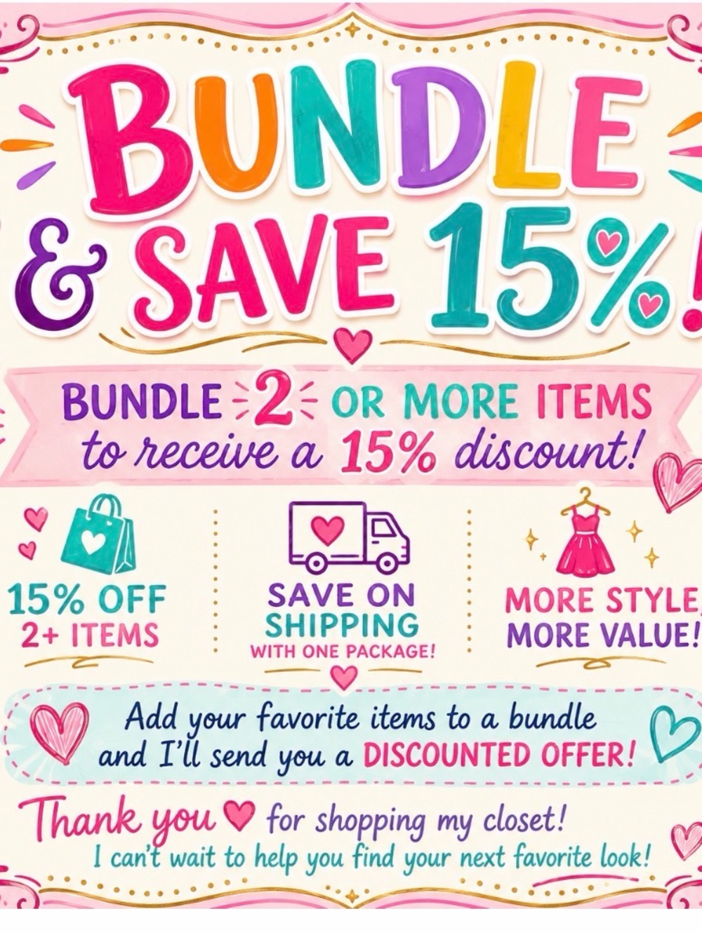 Bundle and save